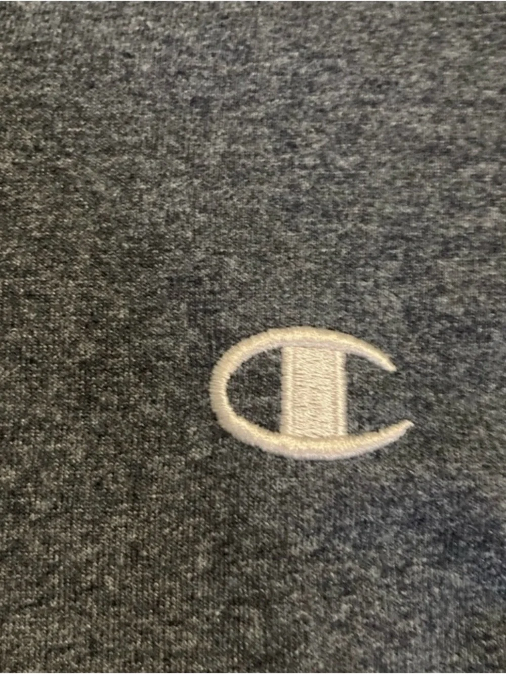 Champion Charcoal Short Sleeve Crewneck Tee Men’s Size L - Picture 4 of 9